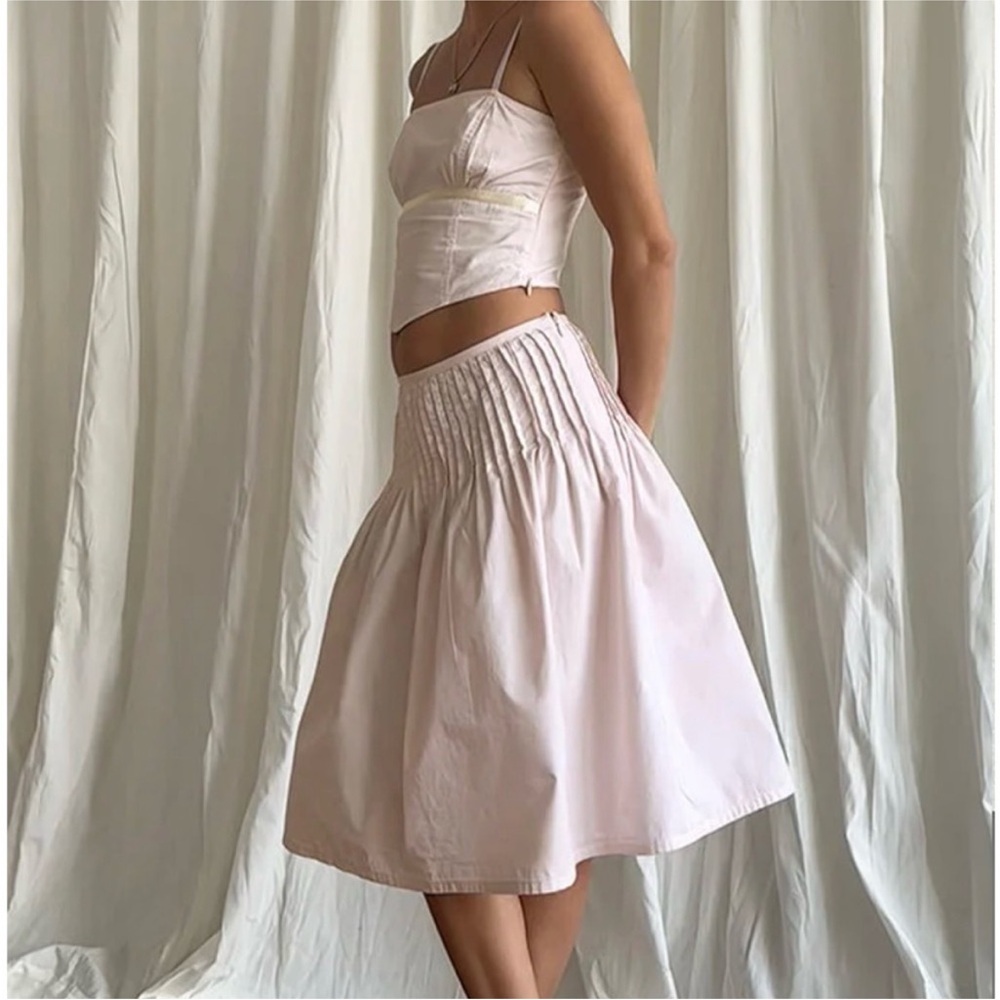 Motel Rocks Asada Midi Skirt In Light Pink Size XS